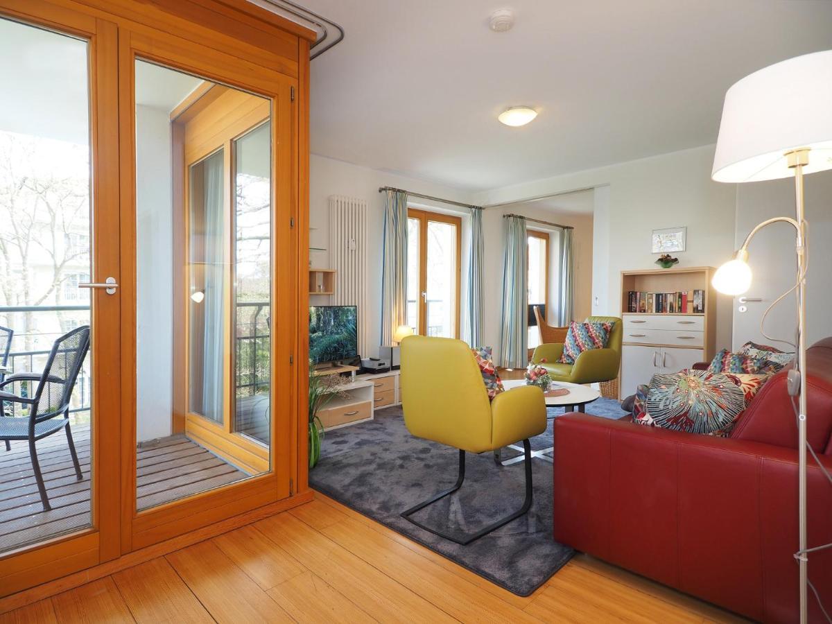 Kaiservillen Heringsdorf - Ferienwohnung Mit 2 Schlafzimmern Und Balkon D213 エクステリア 写真